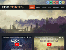 Tablet Screenshot of eddcoates.com